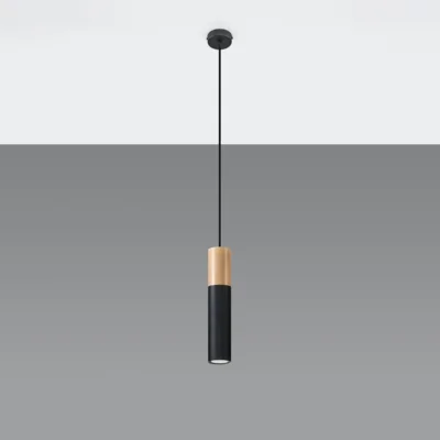 Pendel lampe PABLO sort