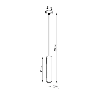 Hængende lampe LUVO 1