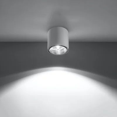 Loftslampe TIUBE hvid
