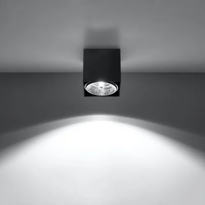 Loftslampe BLAKE sort