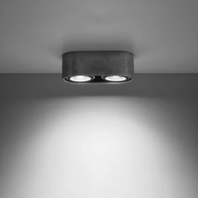 Loftslampe BASIC 2 beton
