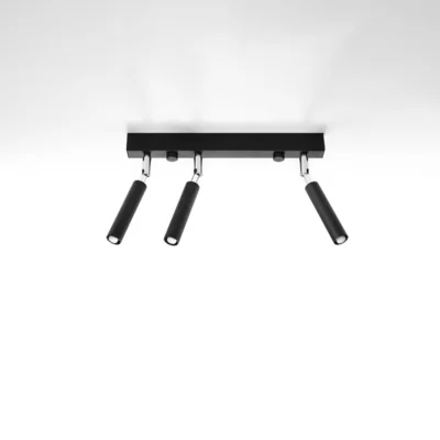 Loftslampe EYETECH 3 sort
