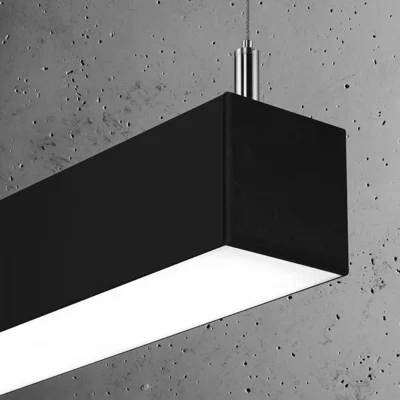 Hængende lampe PINNE 118 sort