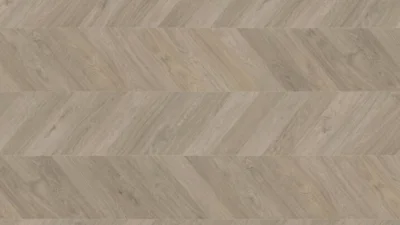 Haro laminatgulv, Chevron - Eg grå