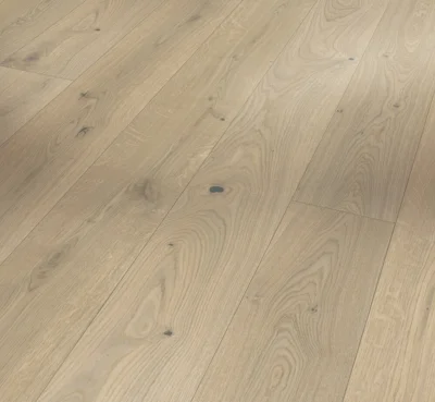 Trægulv Classic 3060 - Eg Soave hvid, Planke Living Plus mat lak 