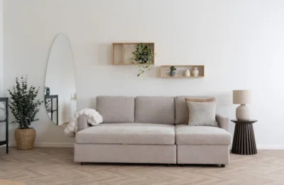 Belfast sovesofa med chaiselong