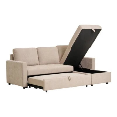Belfast sovesofa med chaiselong