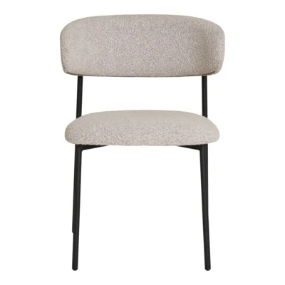 Mira Spisebordsstol bouclé