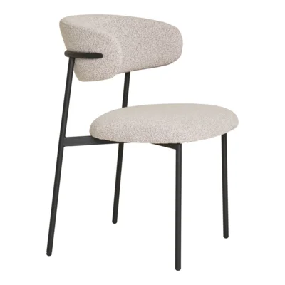 Mira Spisebordsstol bouclé