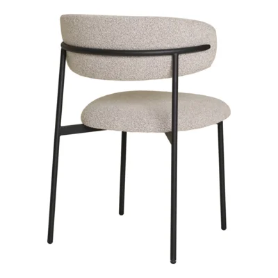 Mira Spisebordsstol bouclé
