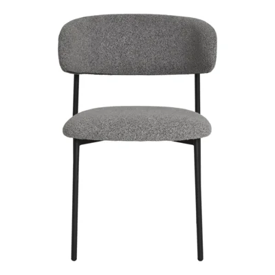 Mira Spisebordsstol bouclé
