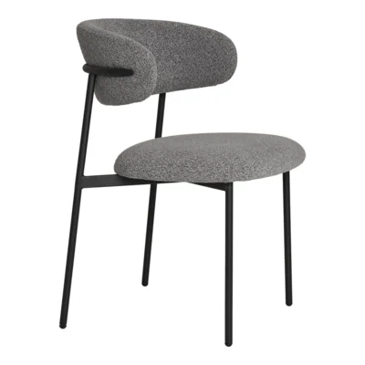 Mira Spisebordsstol bouclé