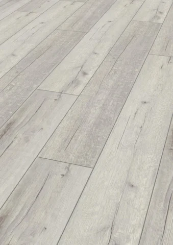 Kronotex Robusto 12 mm. laminatgulv - Rip Oak White