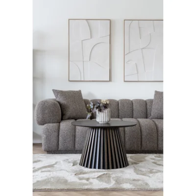 Aurora Sofa, Brun med 2 puder