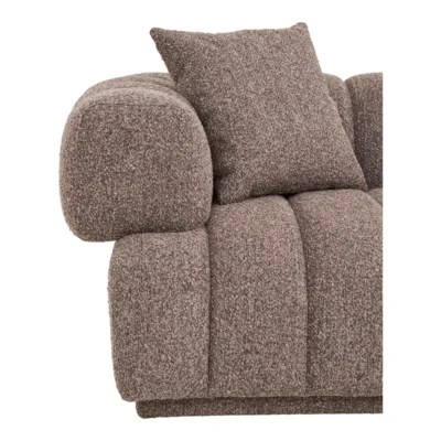 Aurora Sofa, Brun med 2 puder