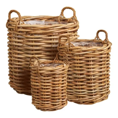 Burton Kurve, Kubu rattan sæt á 3 stk.