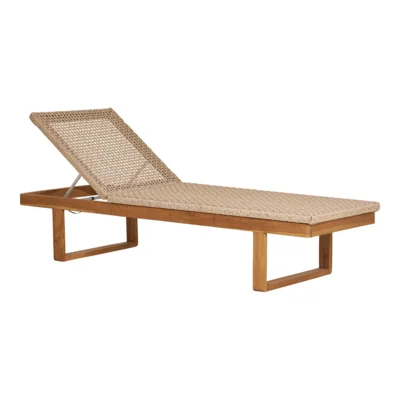 Derby Solseng, Teak/polyrattan i natur