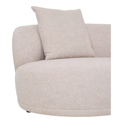 Kingston Sofa, Naturfarvet højrevendt med 2 puder