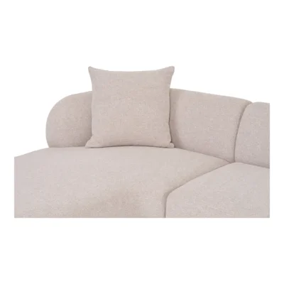 Kingston Sofa, Naturfarvet venstrevendt med 2 puder