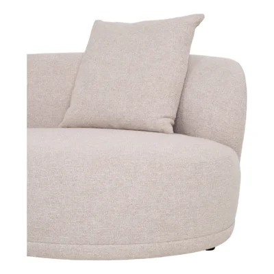 Kingston Sofa, Naturfarvet venstrevendt med 2 puder