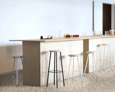 Vinylgulv - Xtreme, Lys Eg sildeben - REST 370X400 CM.