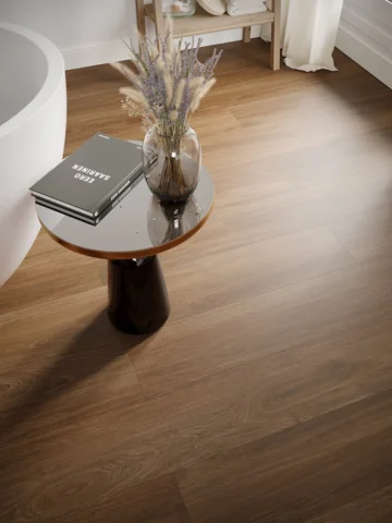 SPC vinyl klikgulv - P6005 Marrone Oak