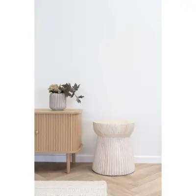 Bonn, Sidebord, Ø37 cm.