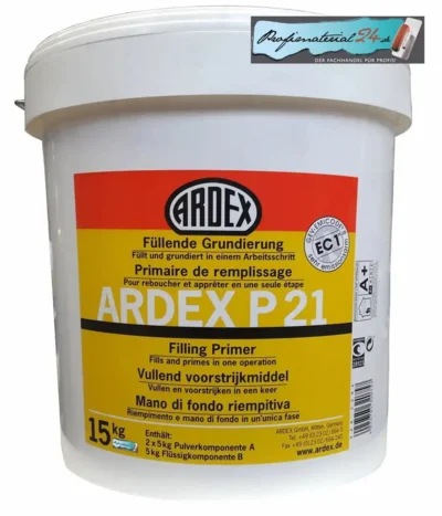 Ardex P21, Spartelprimer 12,5 kg.   