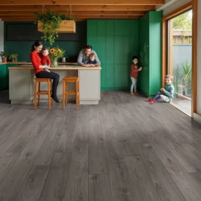 KIWI Now laminatgulv, Grey Oak