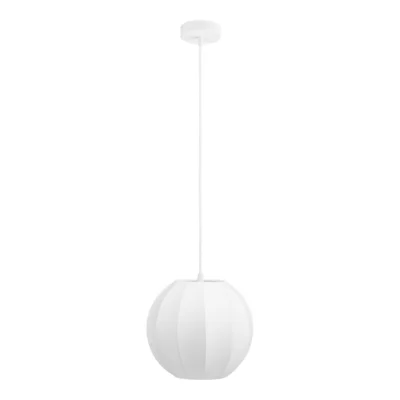 Loftlampe Coventry hvid - højde 22 cm.