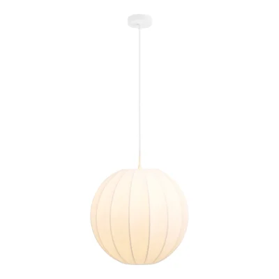 Loftlampe Coventry hvid - højde 37 cm.