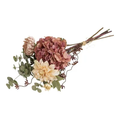 Dahlia Buket, Kunstige blomster mix