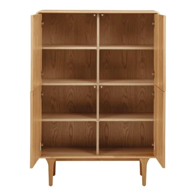 Darwin Skab i egetræ, 140 cm højt .