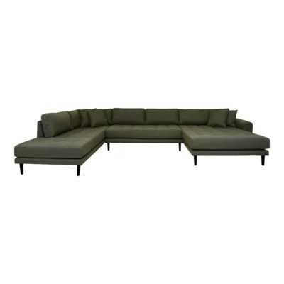 Lido U-Sofa Åben Ende, højrevendt