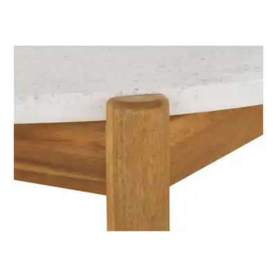 Terracina Spisebord, akacie/terrazzo narurfarvet