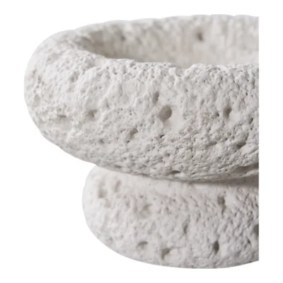 Fyrfadsstage, Gråt cement sæt á 2 stk.