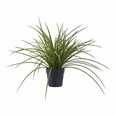 Græs, grøn kunstig plante