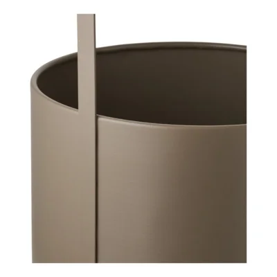 Urtepotte, Brunt stål