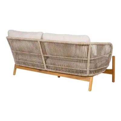 Loungesofa i akacie inkl. hynde