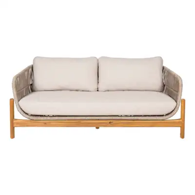Loungesofa i akacie inkl. hynde