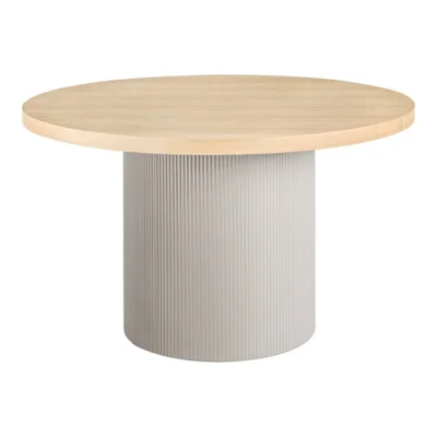 Solva, Spisebord i ask, Ø120 cm.