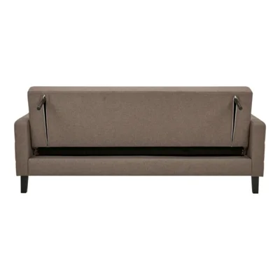 Milton Sovesofa, brun med sorte ben