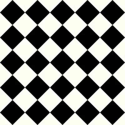Artifact Vinylgulv - York Harlequin sort/hvid - REST 625X385 CM.
