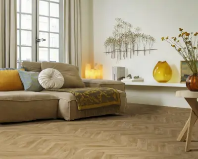 Vinylgulv - Texstyle Sildeben Eg - REST 160X400 CM.