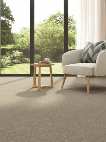 Turbo Bouclé gulvtæppe Beige