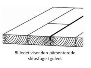 Junckers 22 mm. massiv Ask skibsparket Variation - 3,70 meter 