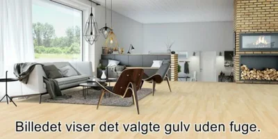 Junckers 22 mm. massiv Ask Nordic skibsparket Classic - 0,90 meter 