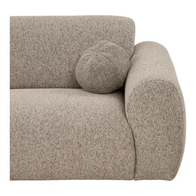 Clyde Loungesofa, Sten-grå højrevendt og med 2 puder
