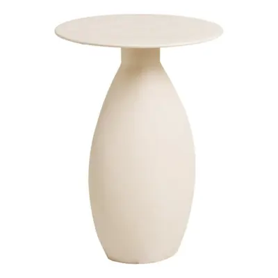 Calais hjørnebord, off-white emalje - 40 cm.