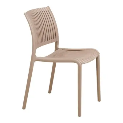 Manzano Spisebordsstol i farven taupe